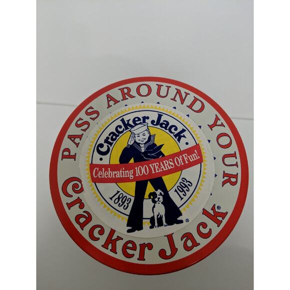Vintage 1993 Cracker Jack Tin - Picture 5 of 7